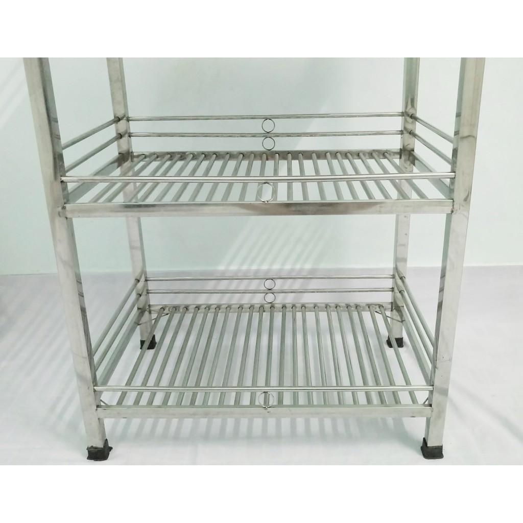 KỆ ĐỂ LÒ VI SÓNG,BẾP GA, LÒ NƯỚNG INOX 201