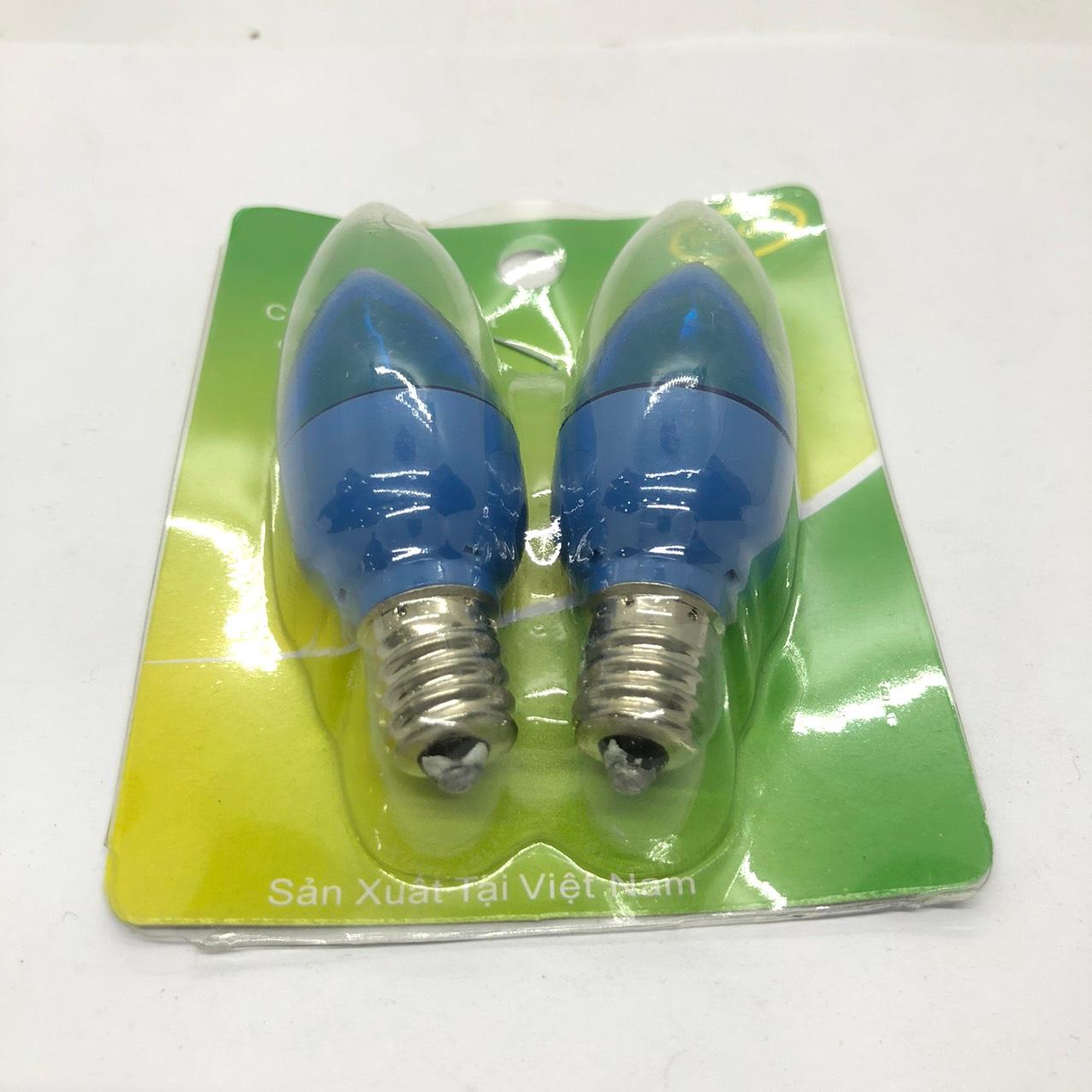 Bóng ớt, bóng cà na led 1W nhiều màu loại tốt PQ