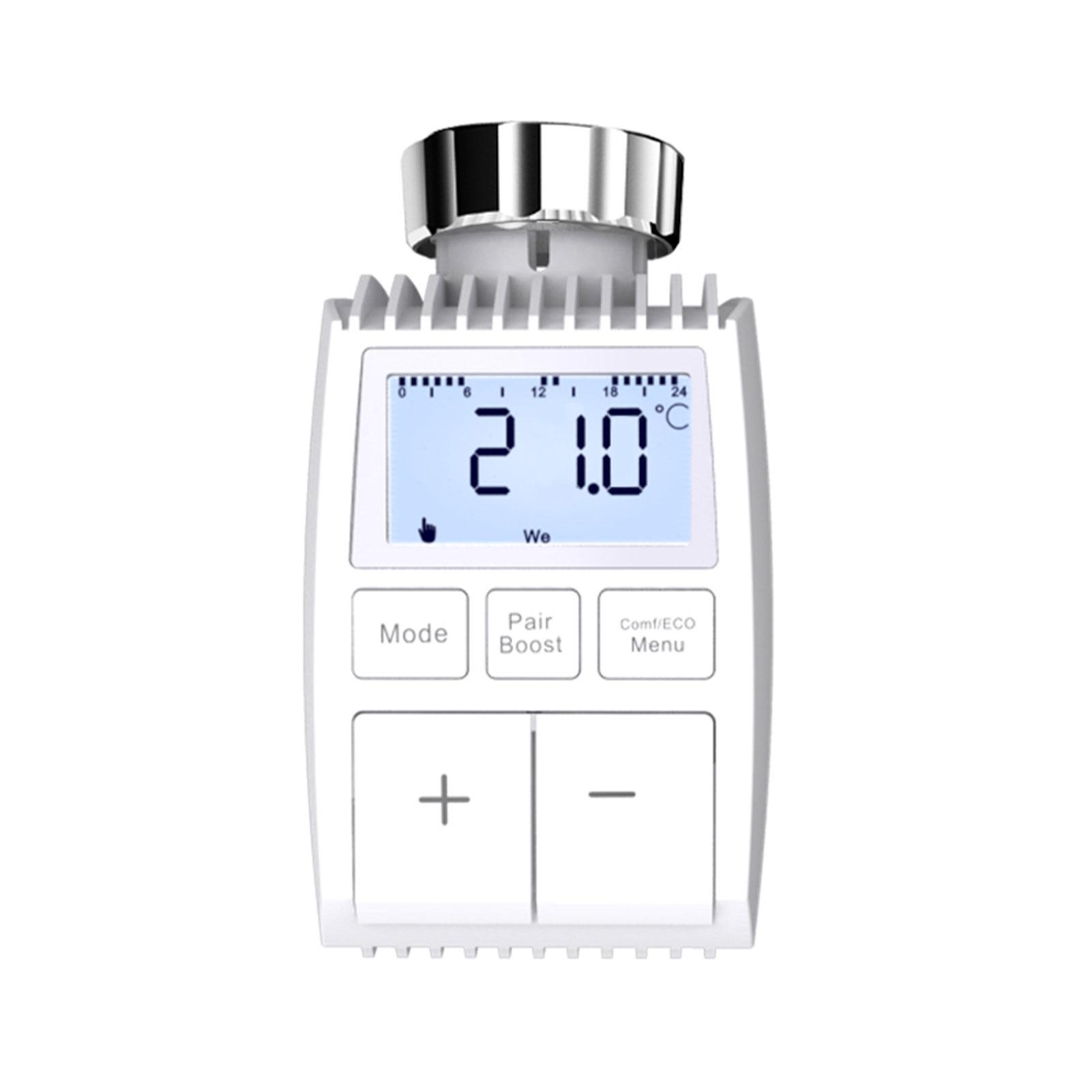 TV01 Thermostatic Radiator Valve Smart Thermostat Temperature Controller Weekly Programmable APP Control Voice Control