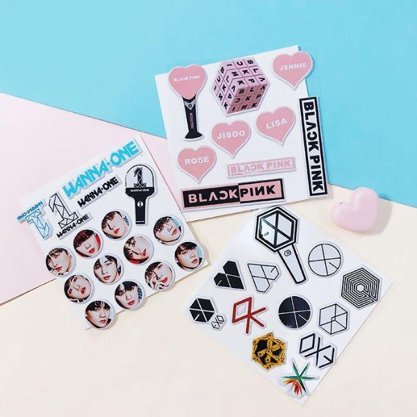 Hình Dán Nổi EXO - Sticker idol EXO