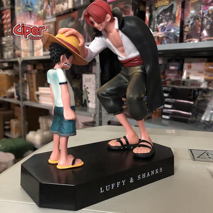 Mô hình Luffy và Shanks - One Piece - Figure Luffy Shanks