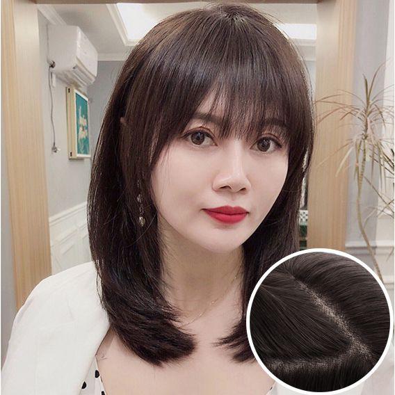 Tóc thật siêu da cúp TGT-004 Làm Bằng Tóc Thật