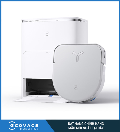[GIÁ TẠI KHO] - Robot Hút Bụi Lau Nhà Ecovacs Deebot X5 Pro Omni 2025 Màu đen - Hàng chính hãng Ecovacs