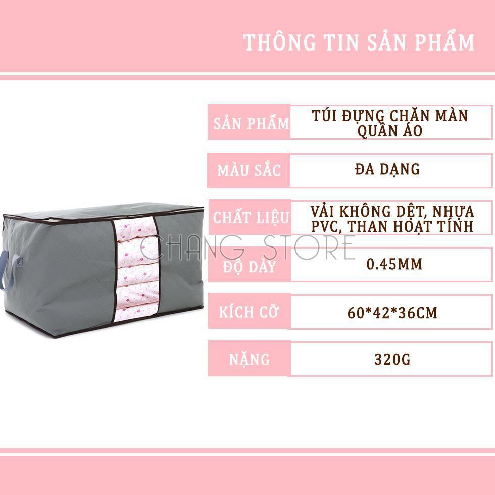 Túi Đựng Chăn Màn Quần Áo Tiện Dụng