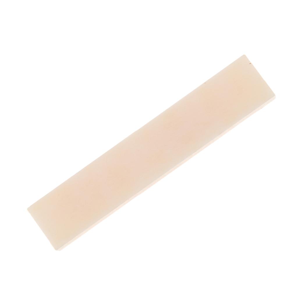 Blank Bone Nut And Saddle Guitar Bridge Nuts DIY Guitar replacement Parts & Accessories