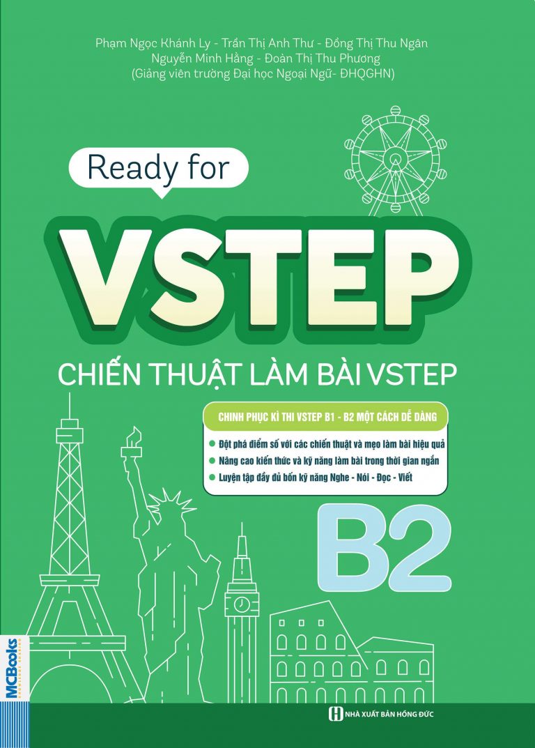 Sách Ready For VSTEP - Chiến Thuật Làm Bài VSTEP B1, B2 (Phân Loại Lẻ)