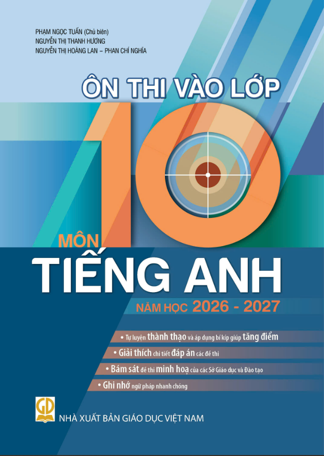 Sách - Ôn Thi Vào Lớp 10 Môn Tiếng Anh Năm Học 2026 - 2027 (HEID)