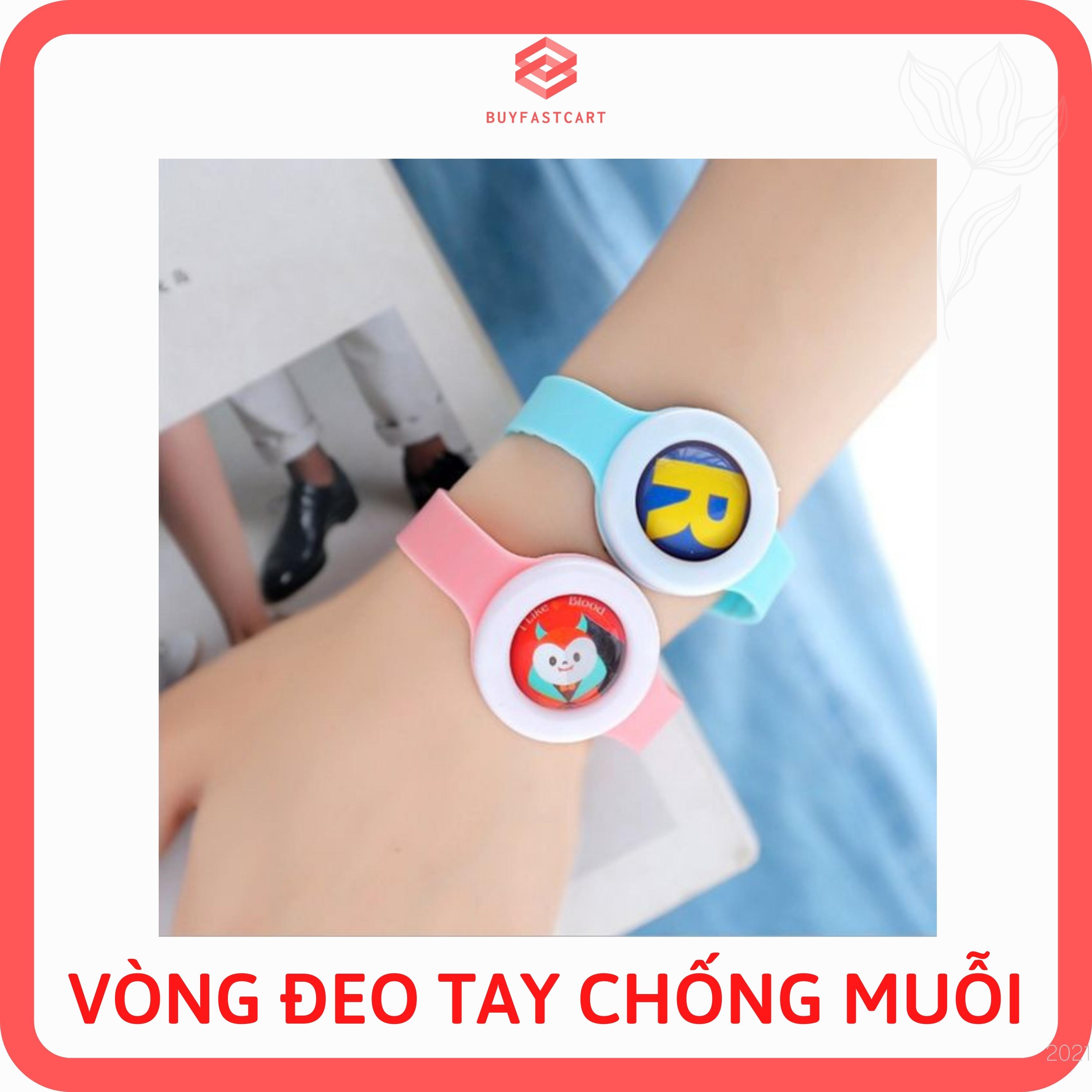 Vòng đeo tay chống muỗi hình tròn cho bé