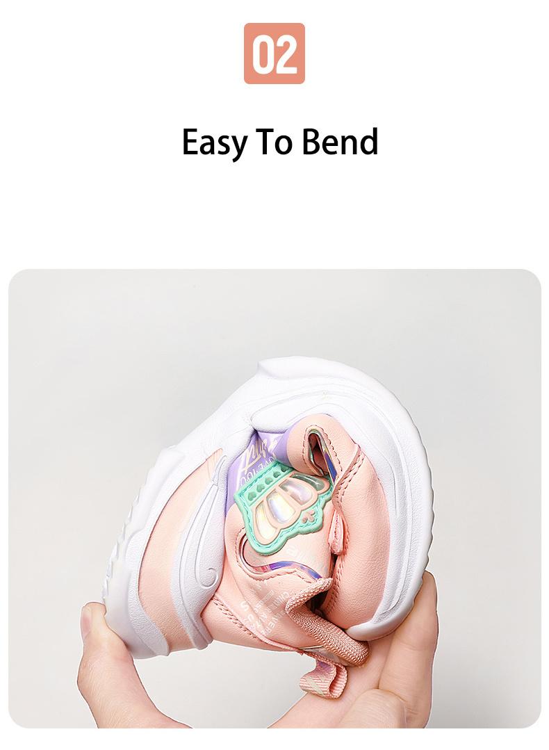 Trẻ Em Chạy Bộ Thời Trang Bé Trai Ngọt Bé Gái Dễ Thương Giày Thể Thao Ngoài Trời Phẳng Giày Thể Thao Học Sinh Thường Ngày Trẻ Em Mùa Đông Giày Color: Red Shoe Size: 32