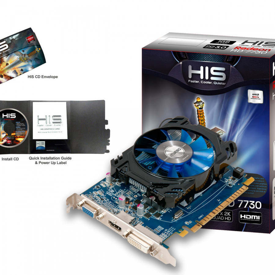 Card Màn Hình HIS 7730 iCooler 1Gb DDR5 - Hàng Nhập Khẩu