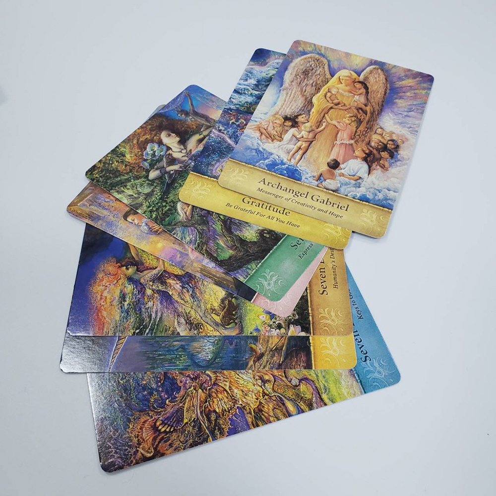 Bộ Bài Oracle Mystical Wisdom 46 Lá Bài Tặng Đá Thanh Tẩy