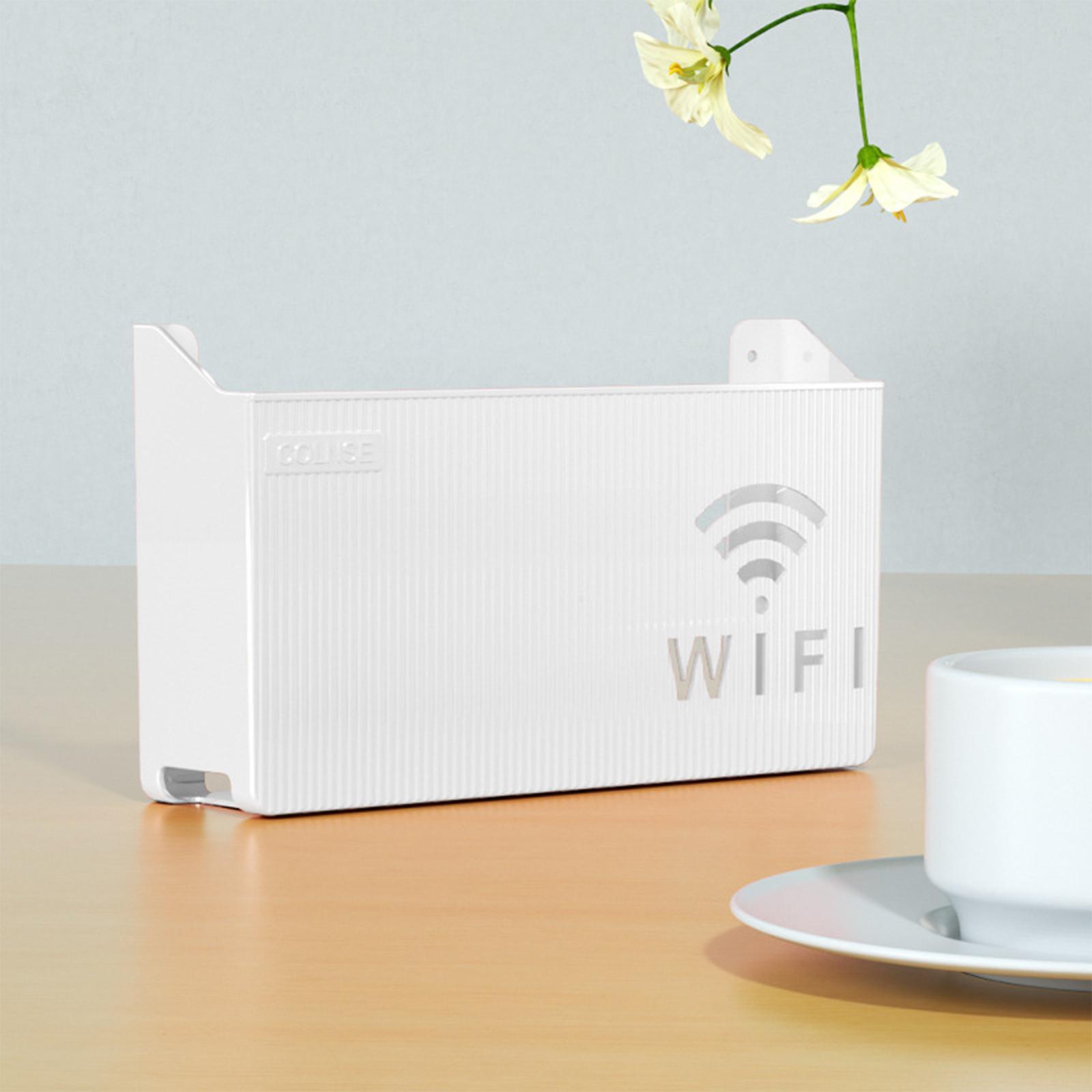 Router Shelf Wall Mounted  for Living Room Home Decor Bedroom