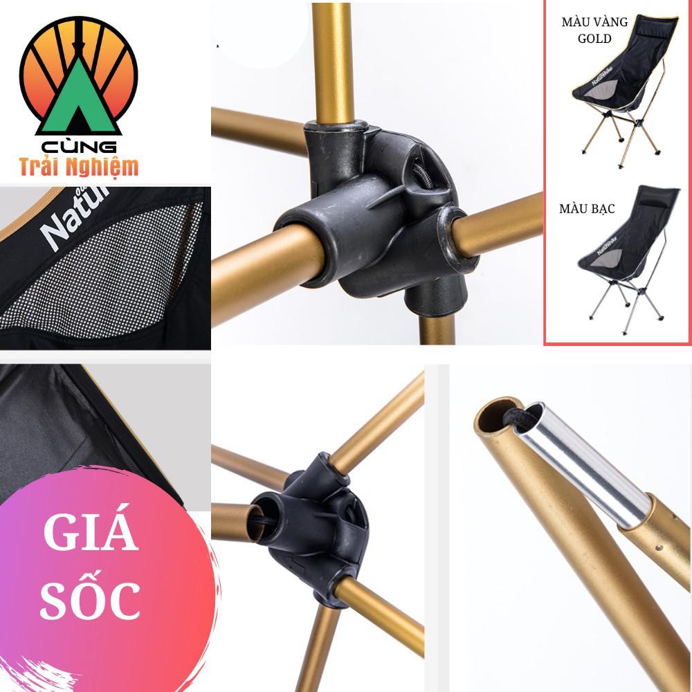 Ghế Dã Ngoại Câu Cá Du Lịch Gấp Gọn Cầm tay Siêu Nhẹ NatureHike NH17Y010-L