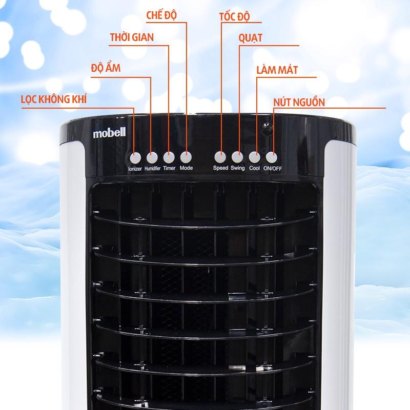 Quạt Làm Mát Mobell Model AIR-3116A Máy Làm Mát Air Cooler - Hàng Chính Hãng Bảo Hành 12 Tháng