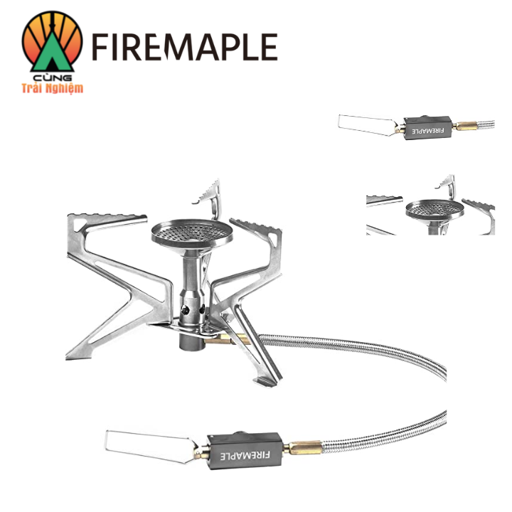 Bếp Gas Dã Ngoại Điều Áp Mini Ngoài Trời Chuyên Dụng Siêu Nhỏ Gọn Fire-Maple FMS-ROCK