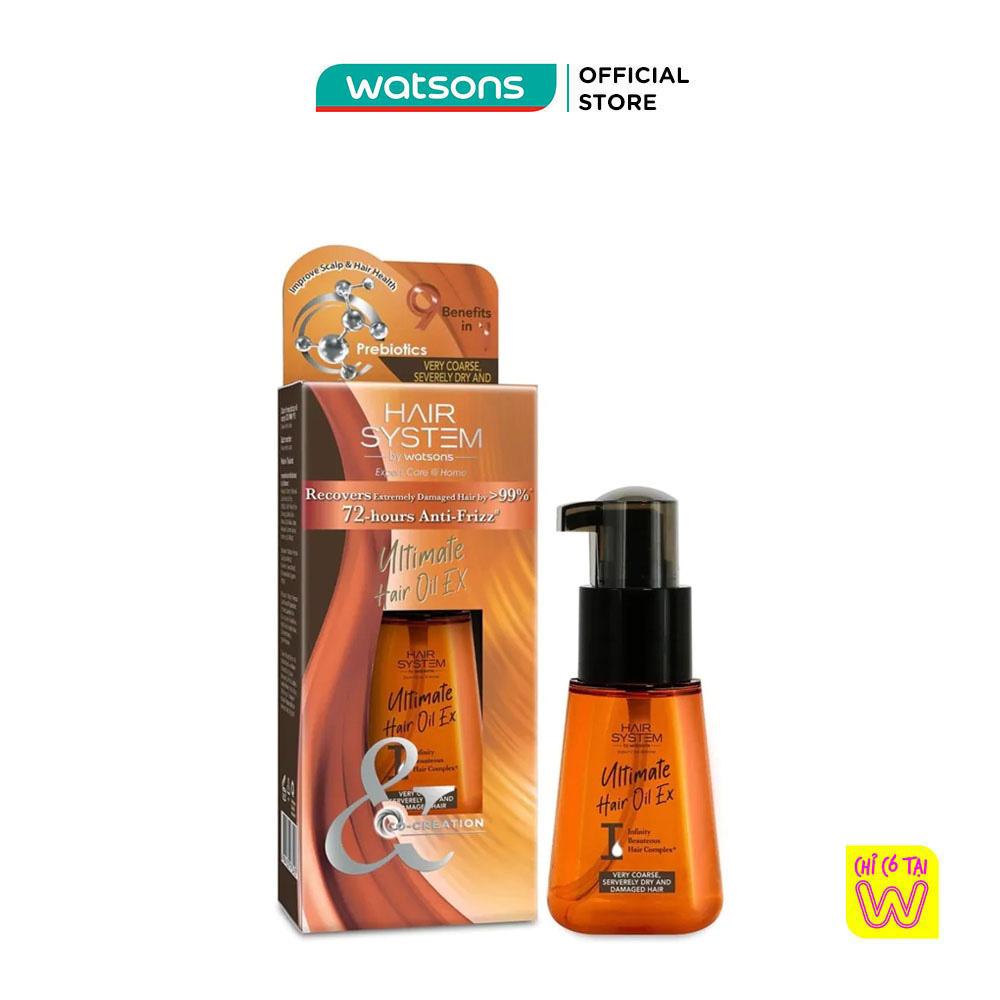 Dầu Dưỡng Tóc Hair System By Watsons Cho Tóc Khô và Hư Tổn For Dry &amp; Damage 70ml