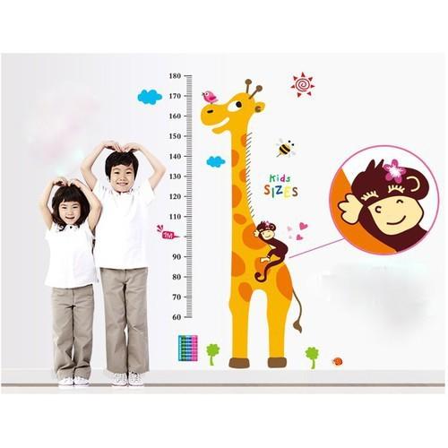 Decal Dán Tường Đo Chiều Cao Cho Bé - Decal Đo Chiều Cao