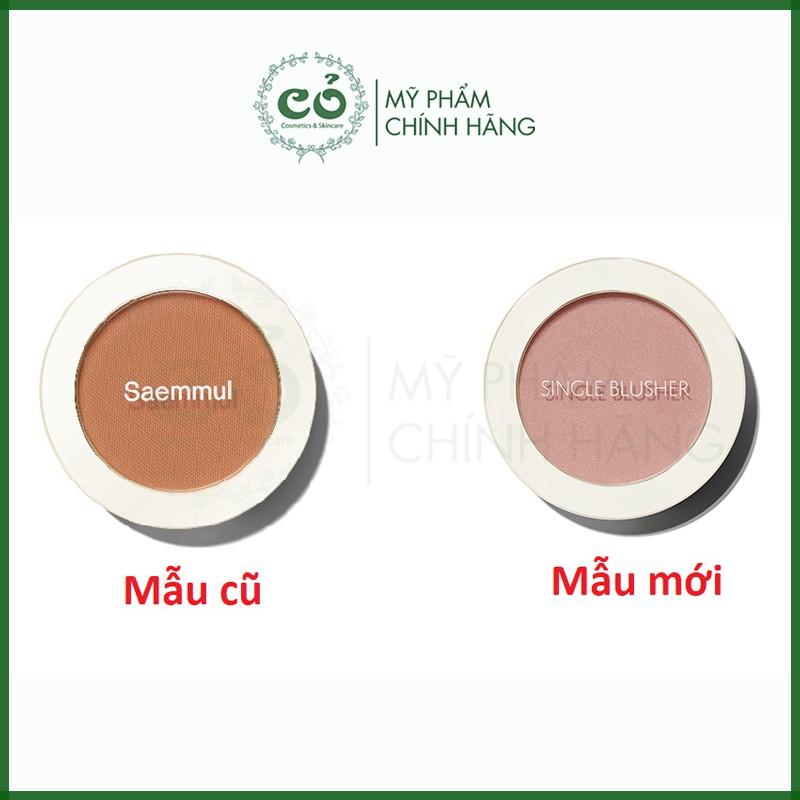 Phấn má hồng The Saem Saemmul Singhle Blusher(Mới)