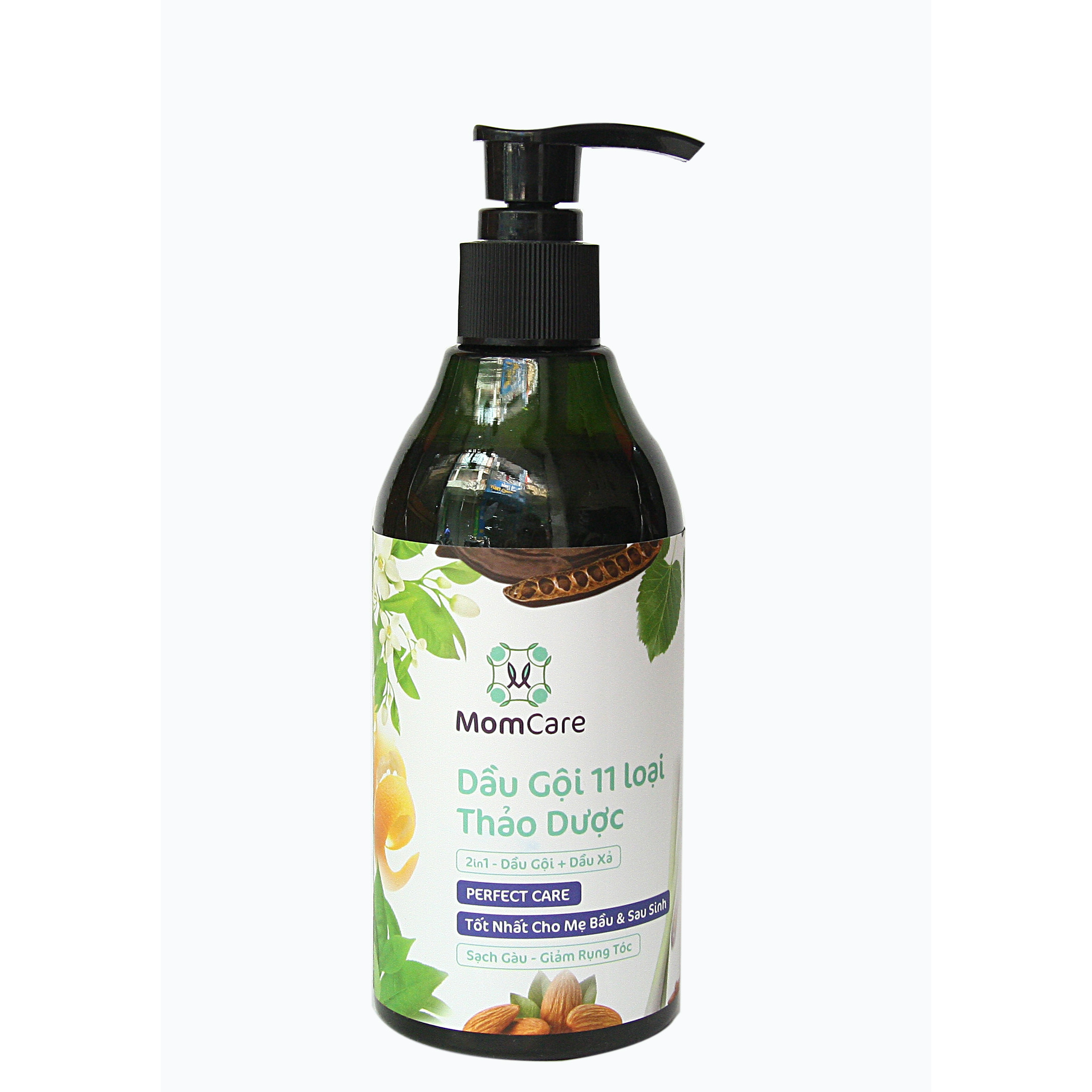 Dầu gội Thảo dược Momcare Perfect Care, Dầu gội giảm rụng tóc sau sinh, kích thích mọc tóc, ngừa gầu, chăm sóc da đầu dành cho bà bầu và sau sinh, an ...