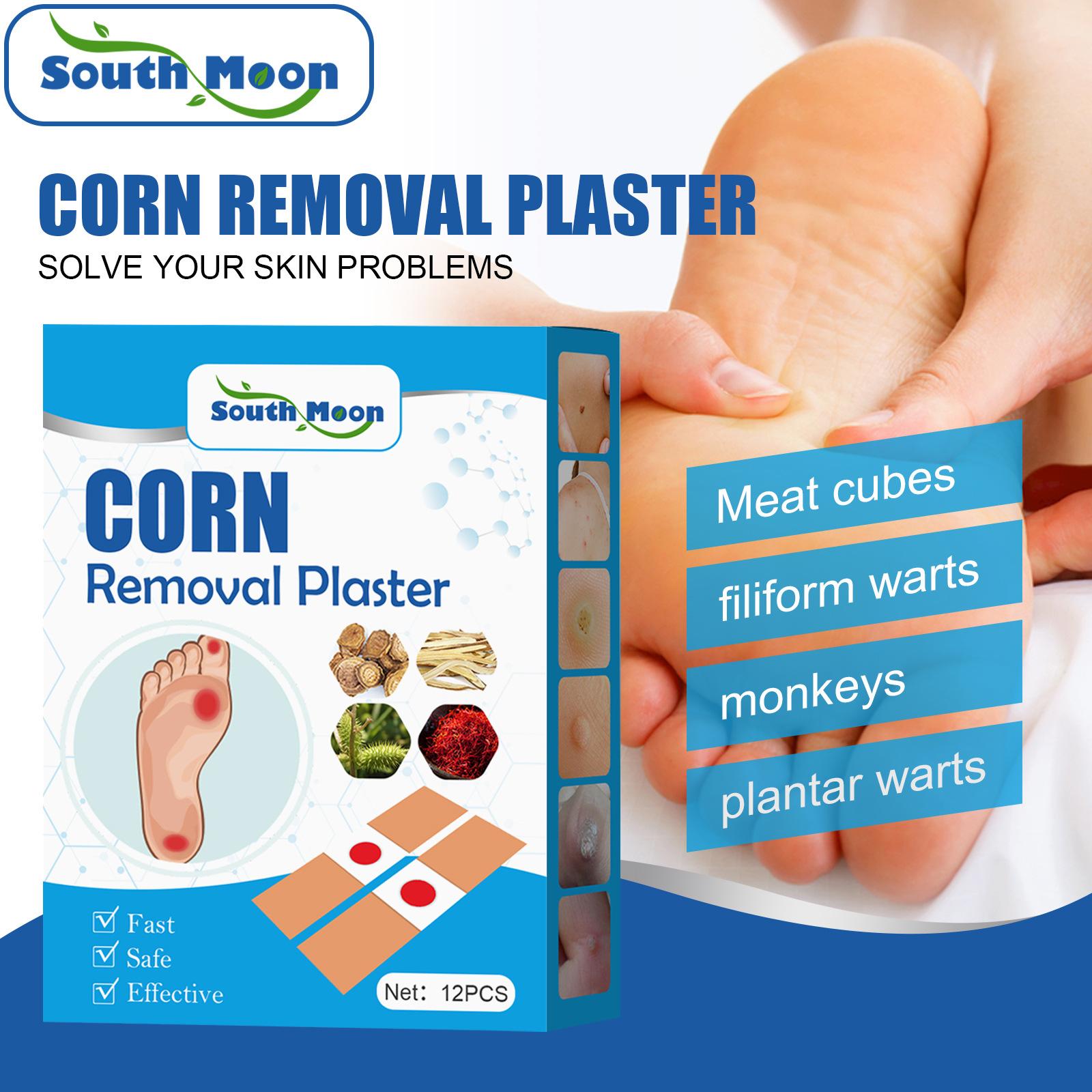 Mặt đường gà, tẩy da mụn cóc, chống lại mụn cóc, tẩy mắt gà, tẩy ngô, thạch cao bảo vệ áp lực để mụn cóc cứng đầu, ngô và giác mạc