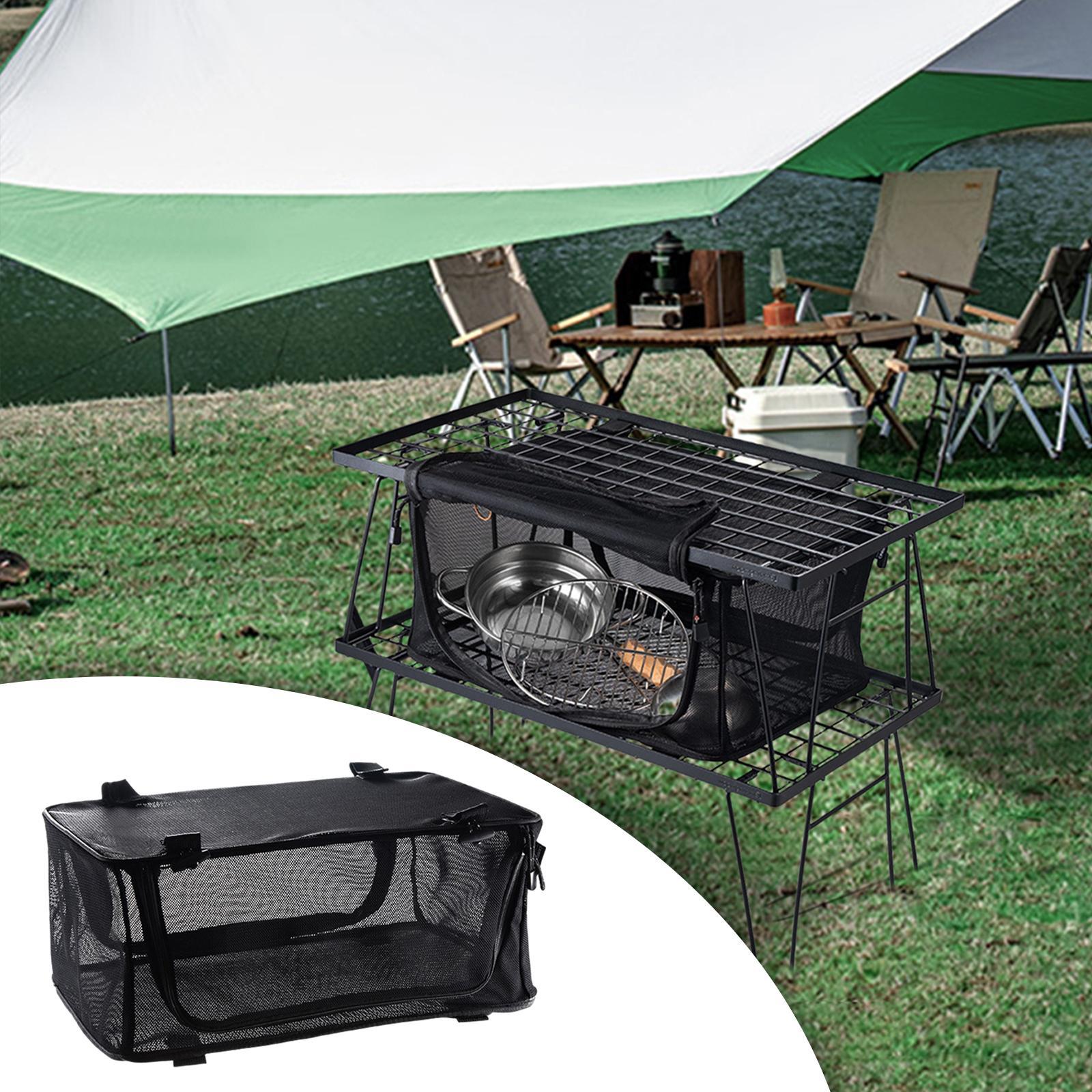 Tableware Mesh Storage Bag Case Carrying Bag Backpacking