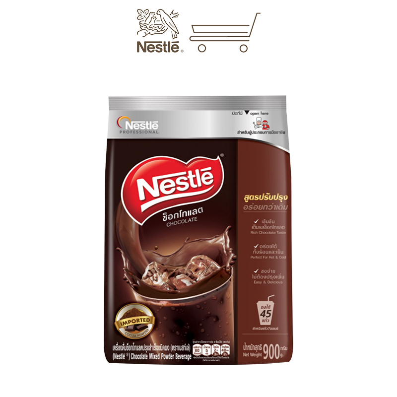 Bột socola Nestlé Chocolate (Bịch 900g)