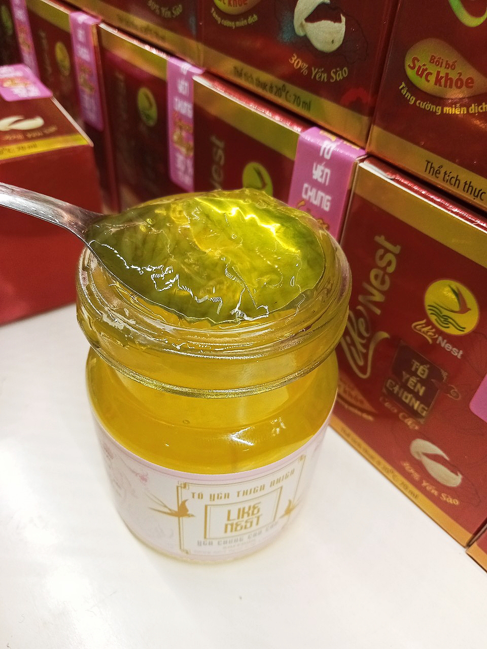 Yến Chưng Collagen Saffron Like Nest 30% Yến