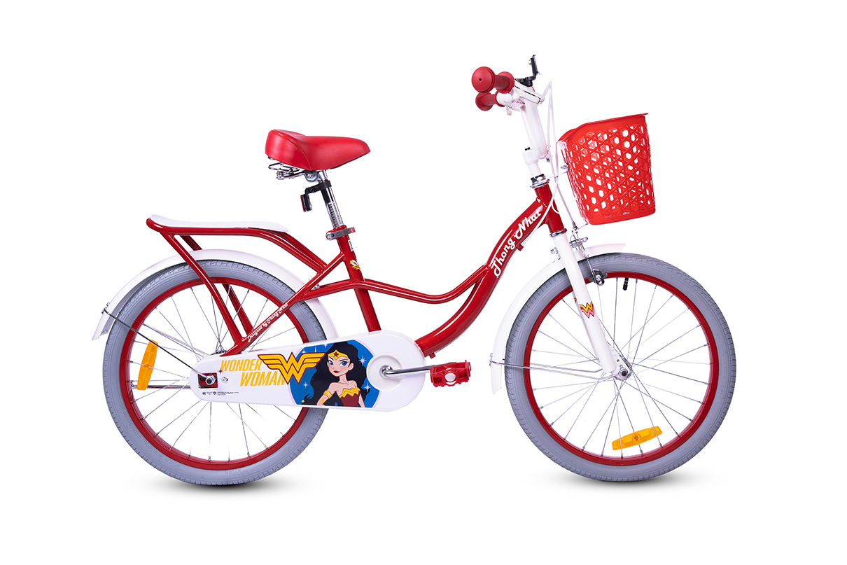 Xe đạp trẻ em Thống Nhất Wonder Woman 20 inch phù hợp với trẻ cao từ 1m20 đến 1m40