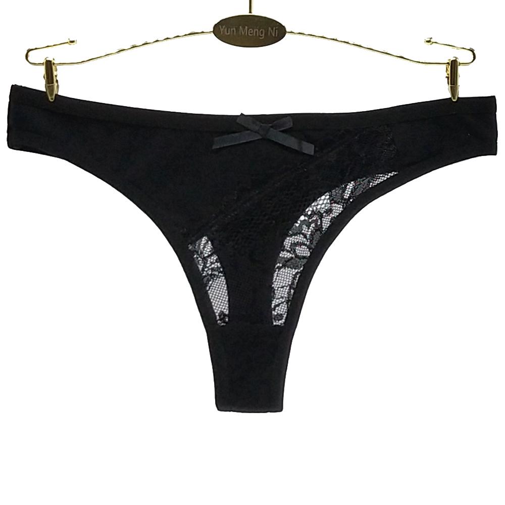 12 Cái/Bộ Đồ Lót Nữ Cotton Trong Suốt Ren Người Phụ Nữ Gợi Cảm G-Dây Quần Đùi Tangas Mujer Quần Lót Femme Eo Thấp