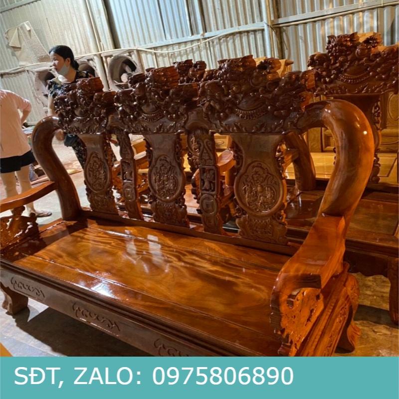 Tủ quần áo 4 cánh gỗ hương