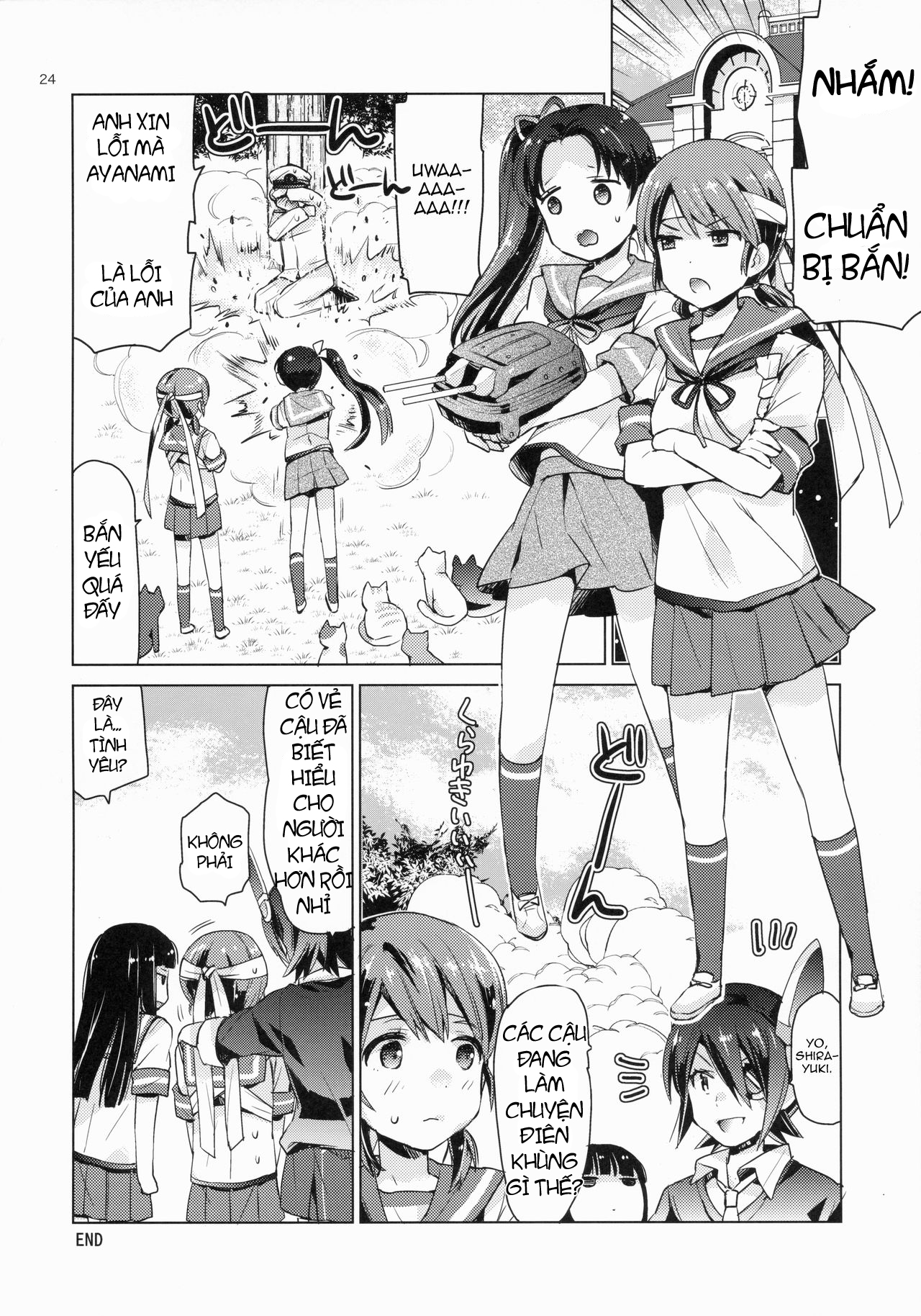shirayuki và một ngày tràn ngập tình yêu (kantai collection, -kancolle-) chapter 1 22