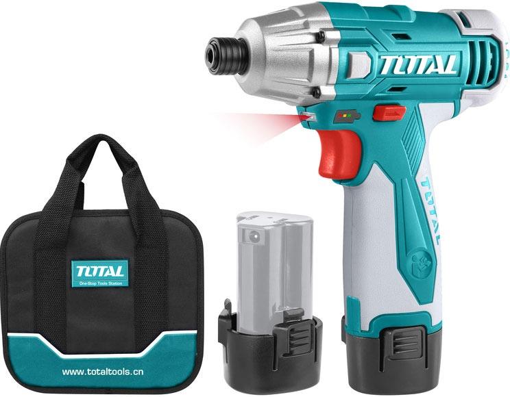 MÁY SIẾT VÍT DÙNG PIN 12V TOTAL TIDLI228121 - HÀNG CHÍNH HÃNG
