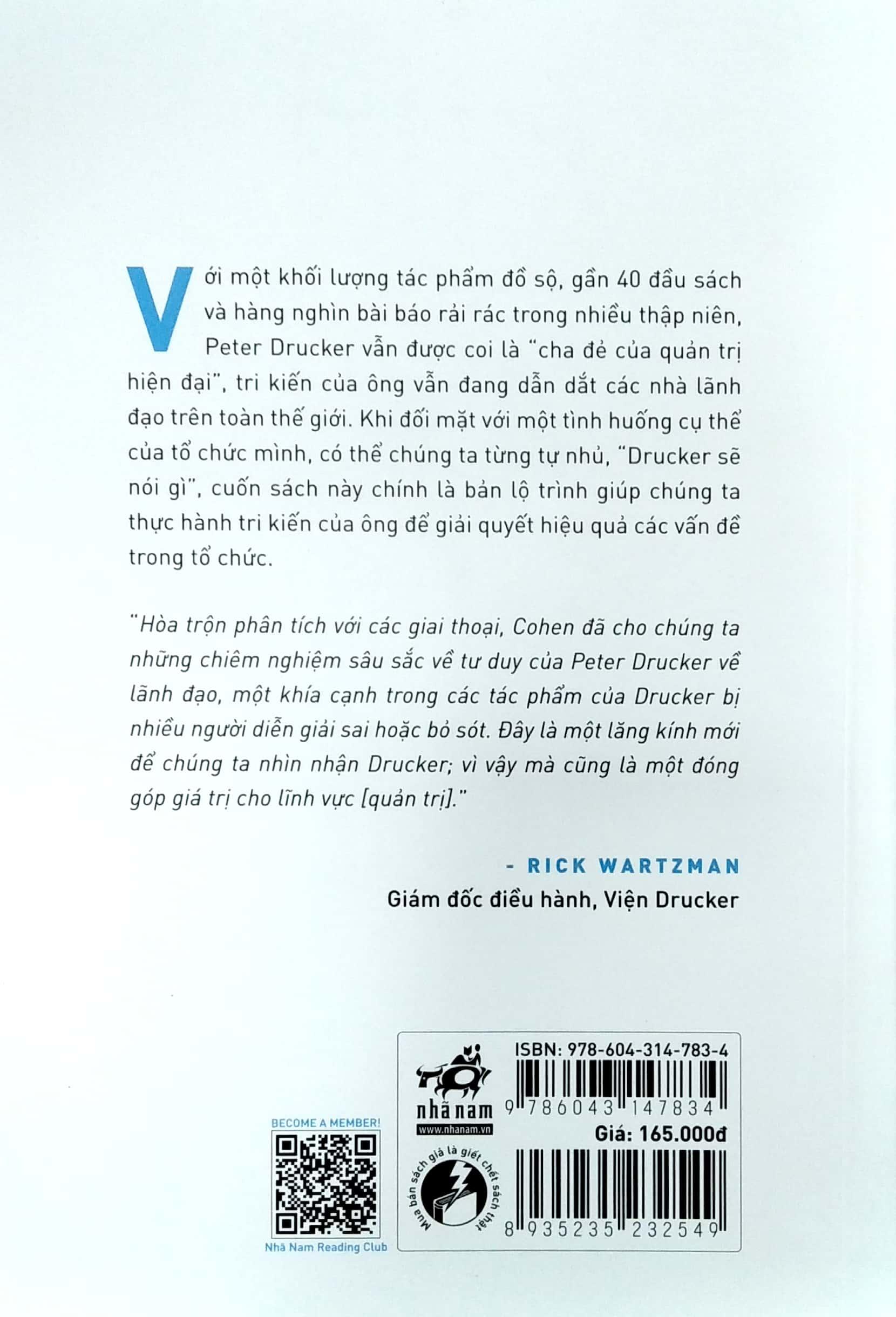 Thực Hành Drucker - Giải Quyết 40 Vấn Đề Của Quản Trị Hiện Đại
