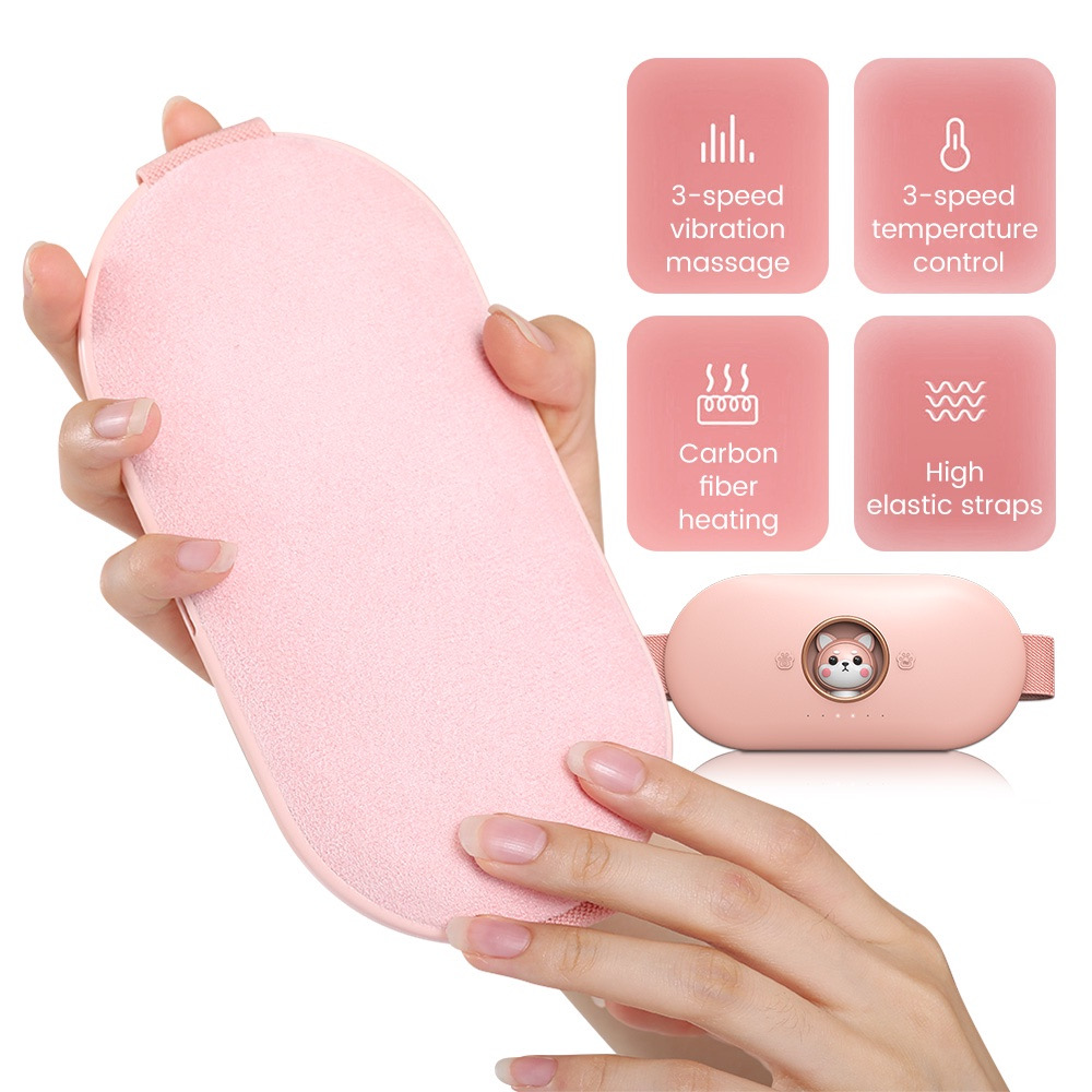 Máy Massage Làm Ấm Bụng Giảm Đau Bụng Đau Lưng Cho Phụ Nữ Đến Kì,Chườm Nóng Giảm Đau Bụng Kinh