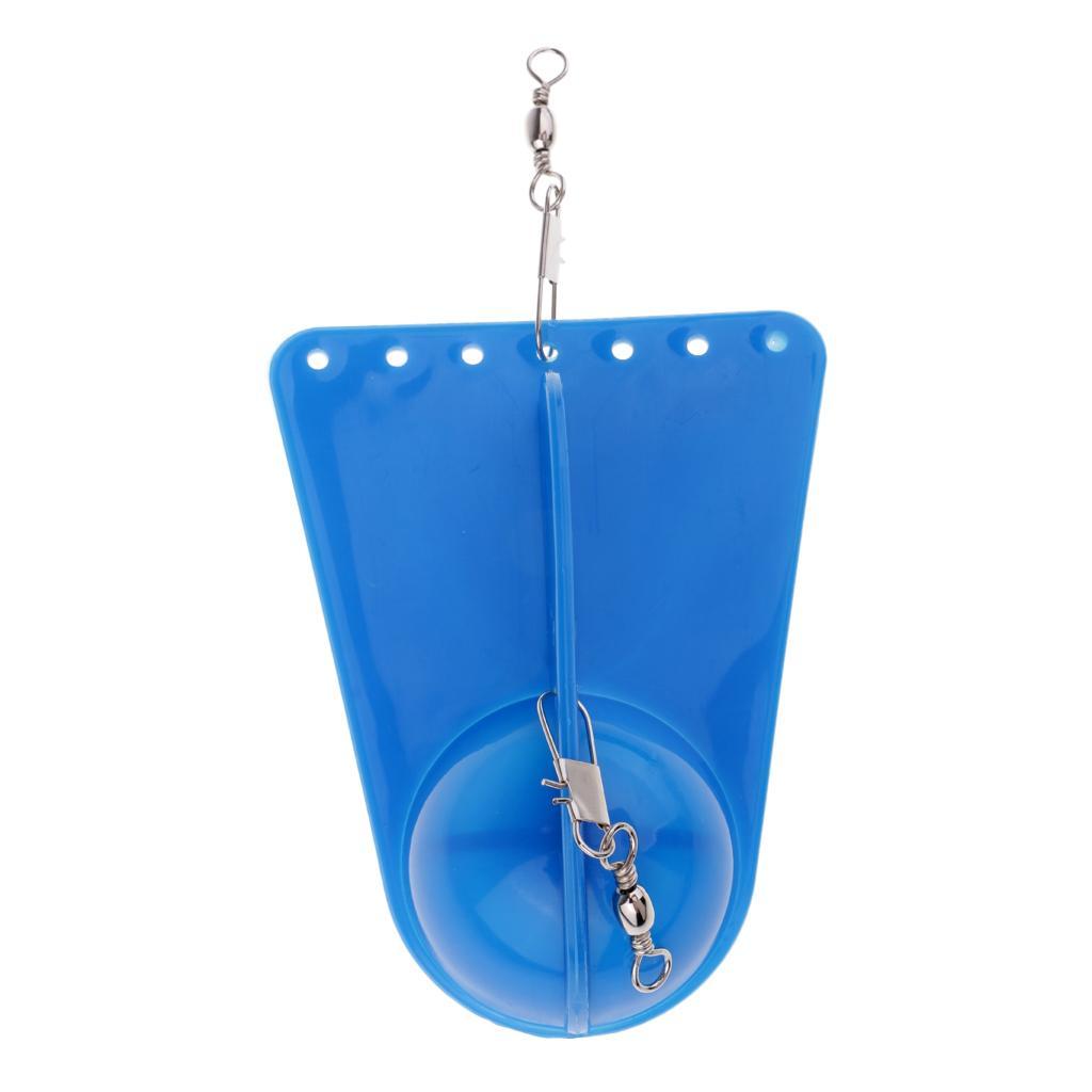 2pcs Sea Fishing Trolling Diving Board Planer Diver Board Adjustable Weight for Bluefin, Tuna Fishing