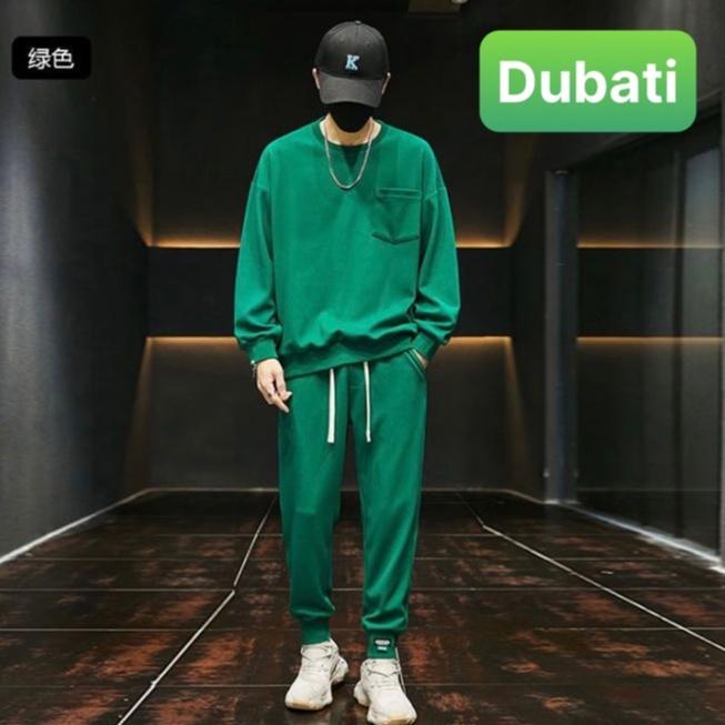 ĐỒ BỘ NỈ TRƠN TÚI TRƯỚC, ĐỒ BỘ THỂ THAO NAM, CHẤT VẢI MỀM MỊN THOÁNG MÁT SANG CHẢNH NEW - DUBATI FASHION