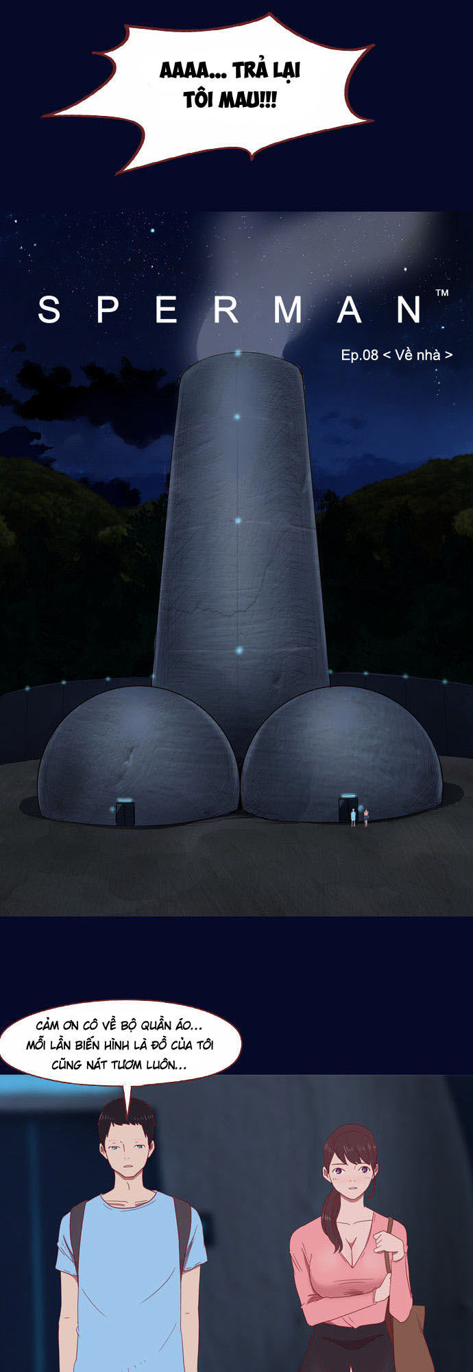 siêu nhân tinh trùng chapter 8 16