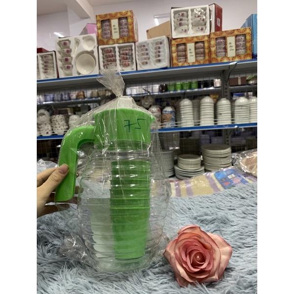 Bộ bình+ ly 2.5l