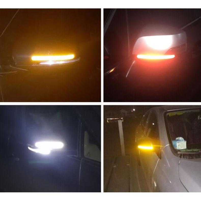 Decal Tem Dải Màu Phản Quang Dán Gương ô Tô Ms-299