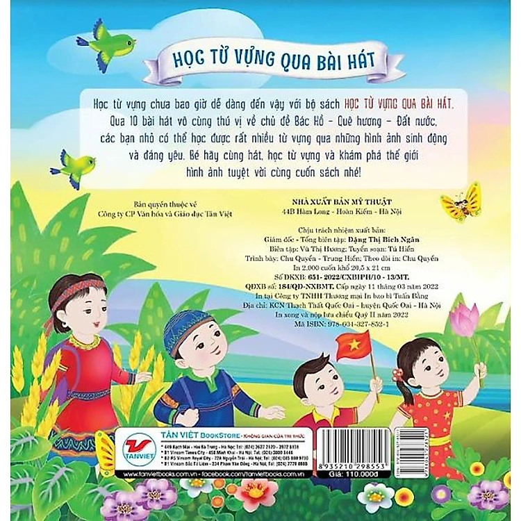 Học Từ Vựng Qua Bài Hát - Bác Hồ - Quê Hương - Đất Nước