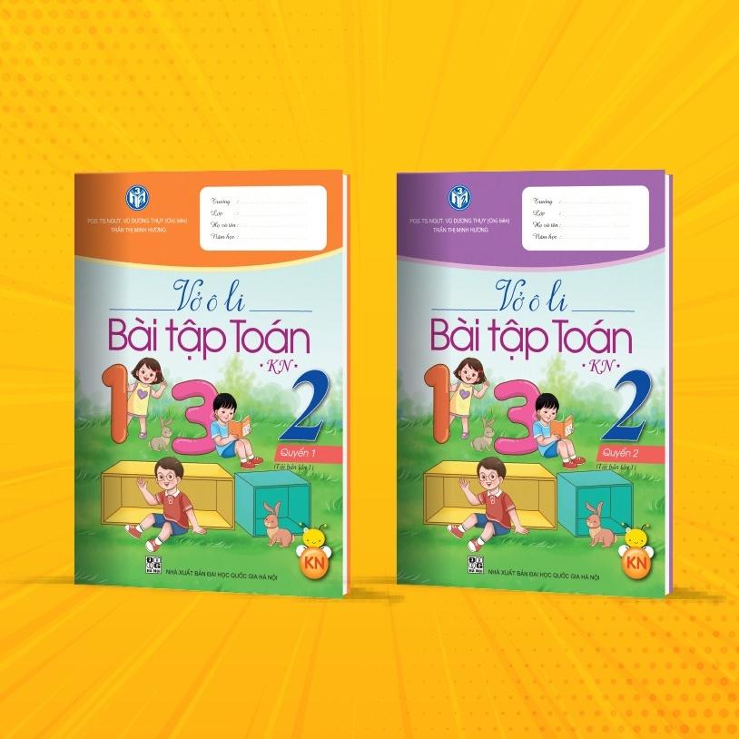 Bộ vở ô li bài tập Toán lớp 2 Kết Nối