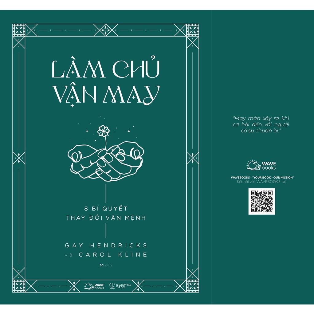 Sách LÀM CHỦ VẬN MAY 8 Bí Quyết Thay Đổi Vận Mệnh - Bản Quyền