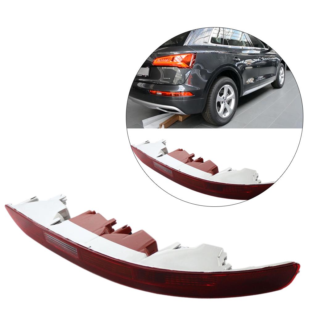 Rear Bumper Reverse Tail Light, Fog Lamp, Fit for Audi SQ5 2014-2017, Energy Saving, Bumper Light Tail Lamp Parts Accessories Red