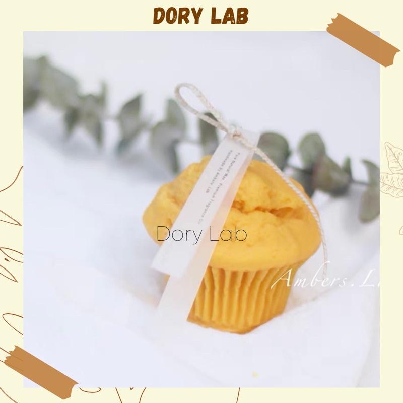 Nến Thơm Bánh Muffin Trơn Nhiều Mùi Hương, Phụ Kiện Decor - Dory Lab