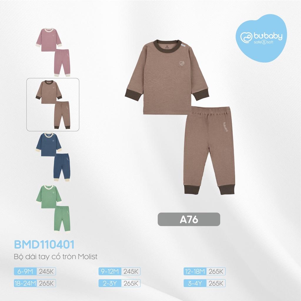 Bộ dài tay Molist Bu baby cho bé 6m - 4Y