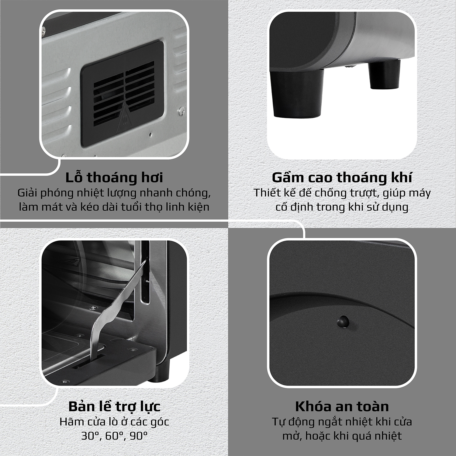 Nồi Chiên Không Dầu OLIVO AF15 16 Chức Năng - Dung Tích 15L - Công Suất 2000W - Thương Hiệu Mỹ