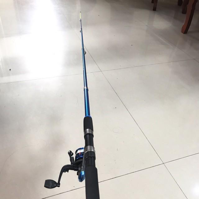 BỘ CẦN CÂU MÁY KÈM 10 MÓN PHỤ KIỆN