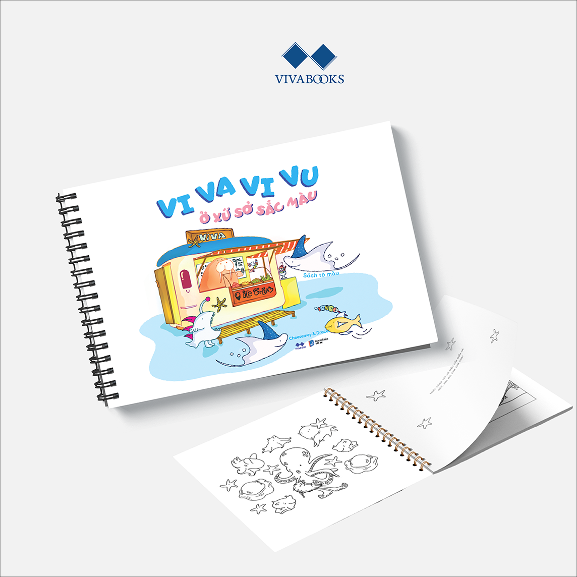 Sách Vi Va Vi Vu Ở Xứ Sở Sắc Màu
