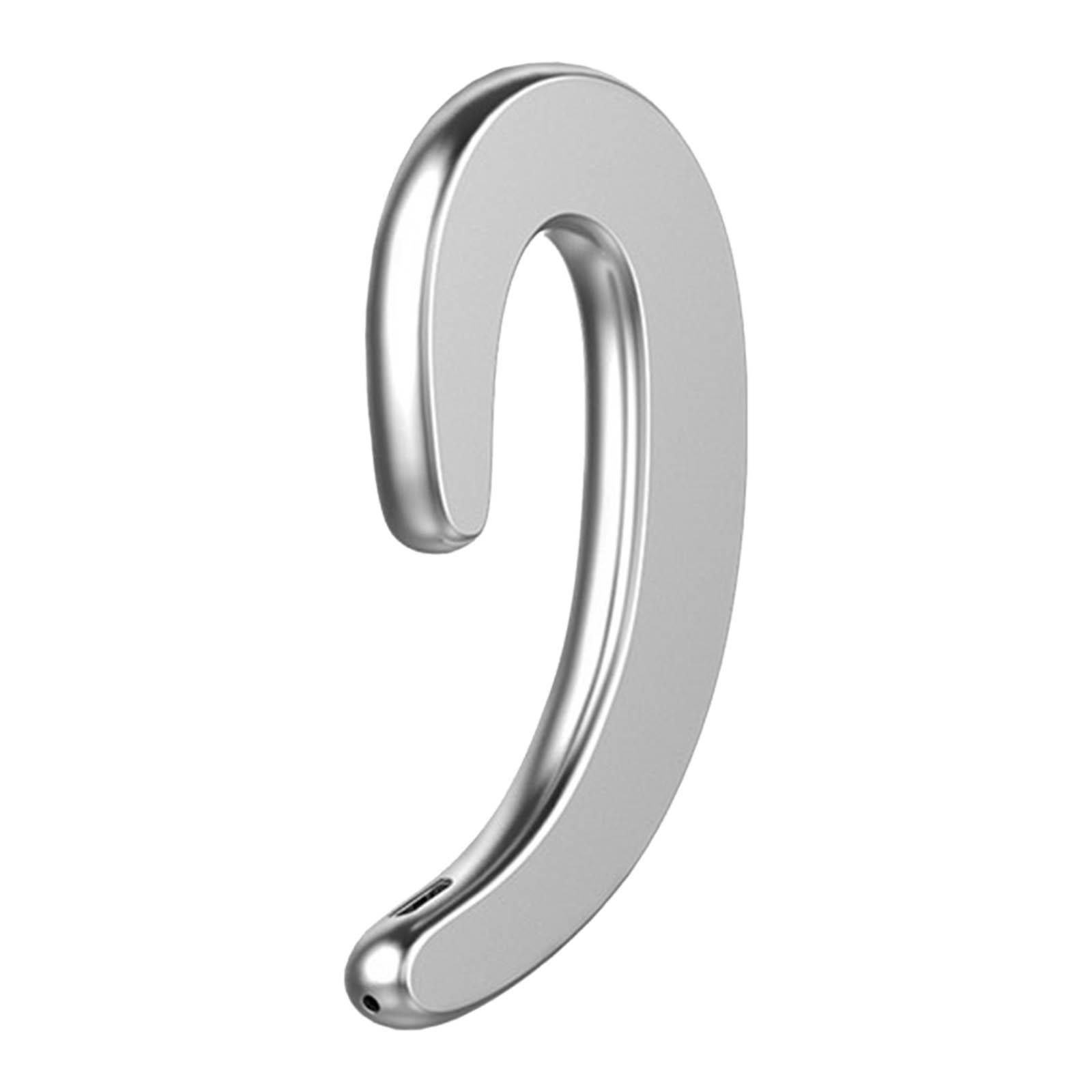 Ear Hook Bluetooth Earphone Bone Conduction Lightweight Wireless Headset for Mountaineering