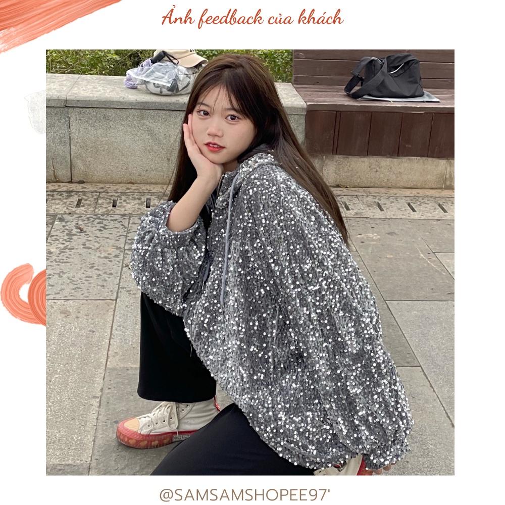 Áo khoác kim tuyến lấp lánh siêu hot (Kèm Ảnh Thật